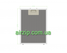 Фільтр для витяжки 211 x 275 mm