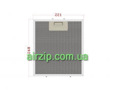 Фільтр для витяжки 221 x 248 mm