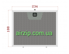 Фільтр для витяжки 234 x 188 mm