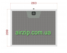 Фільтр для витяжки 263 x 209 mm