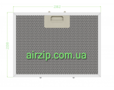 Фільтр для витяжки 282 x 208 mm