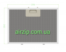 Фільтр для витяжки 284 x 202 mm