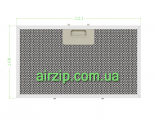 Фільтр для витяжки 323 x 188 mm